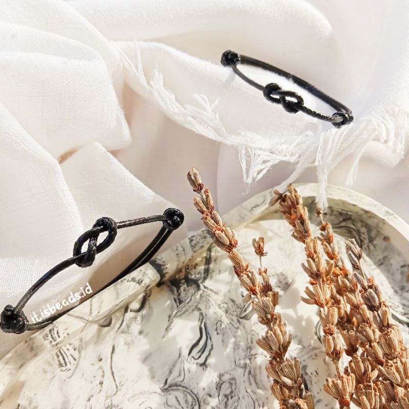 Gelang tali infinity couple Aesthetic korean style