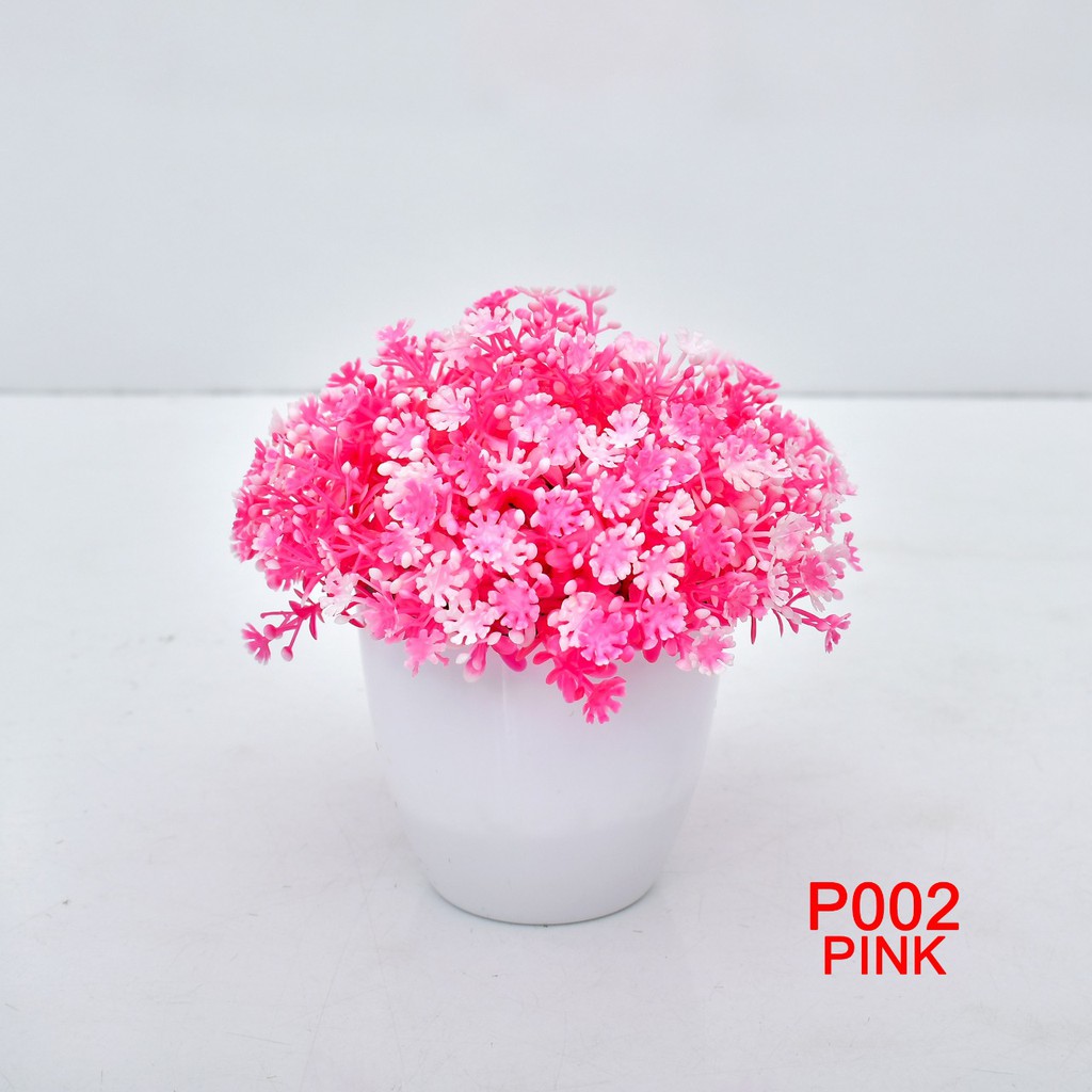 COD / Bunga Plastik Artificial Palsu/Bonsai Bunga Dekorasi Rumah P002-8