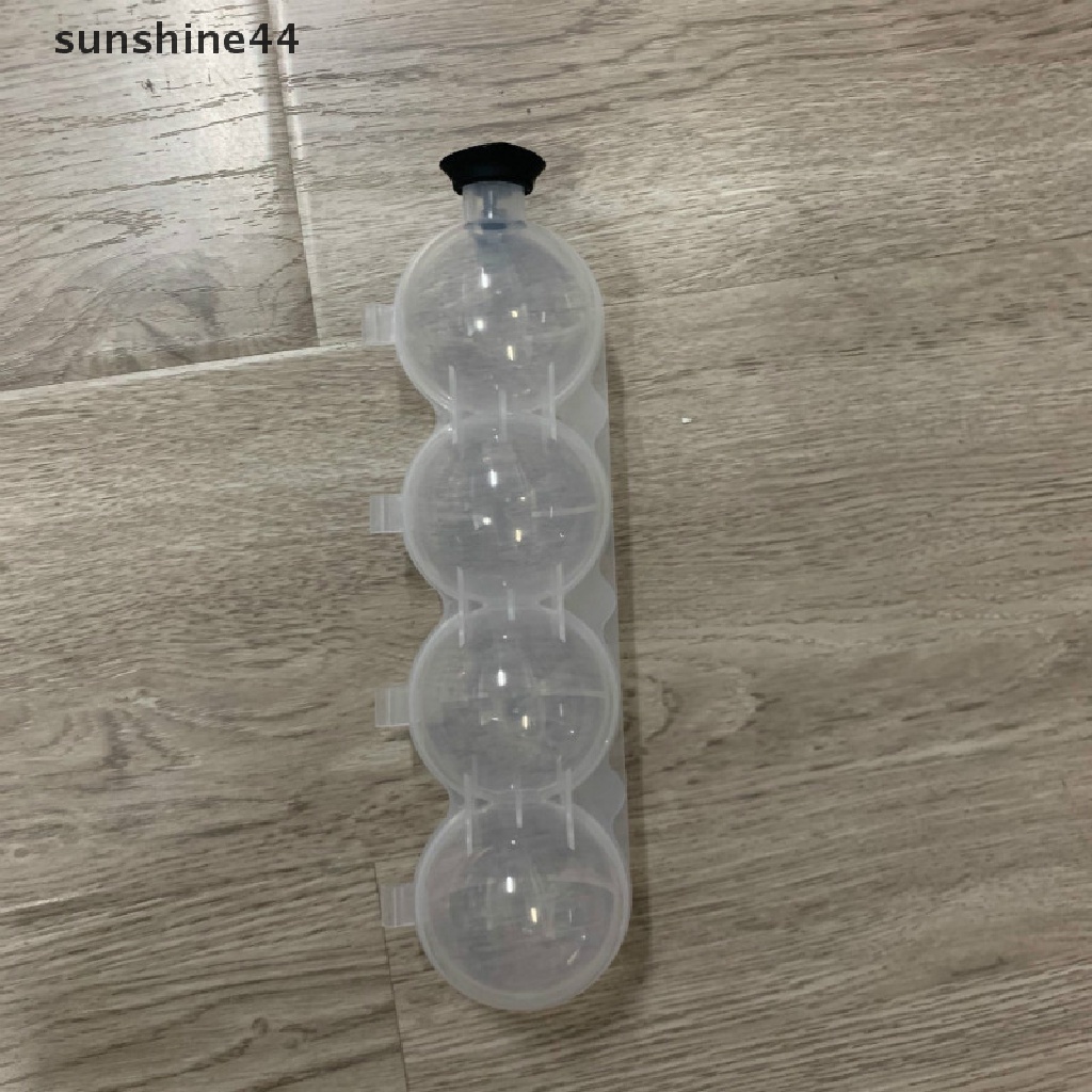 Sunshine Cetakan Es Batu Bentuk Bola Bahan Plastik DIY