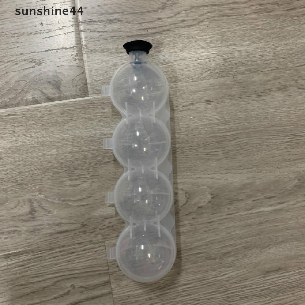 Sunshine Cetakan Es Batu Bentuk Bola Bahan Plastik DIY