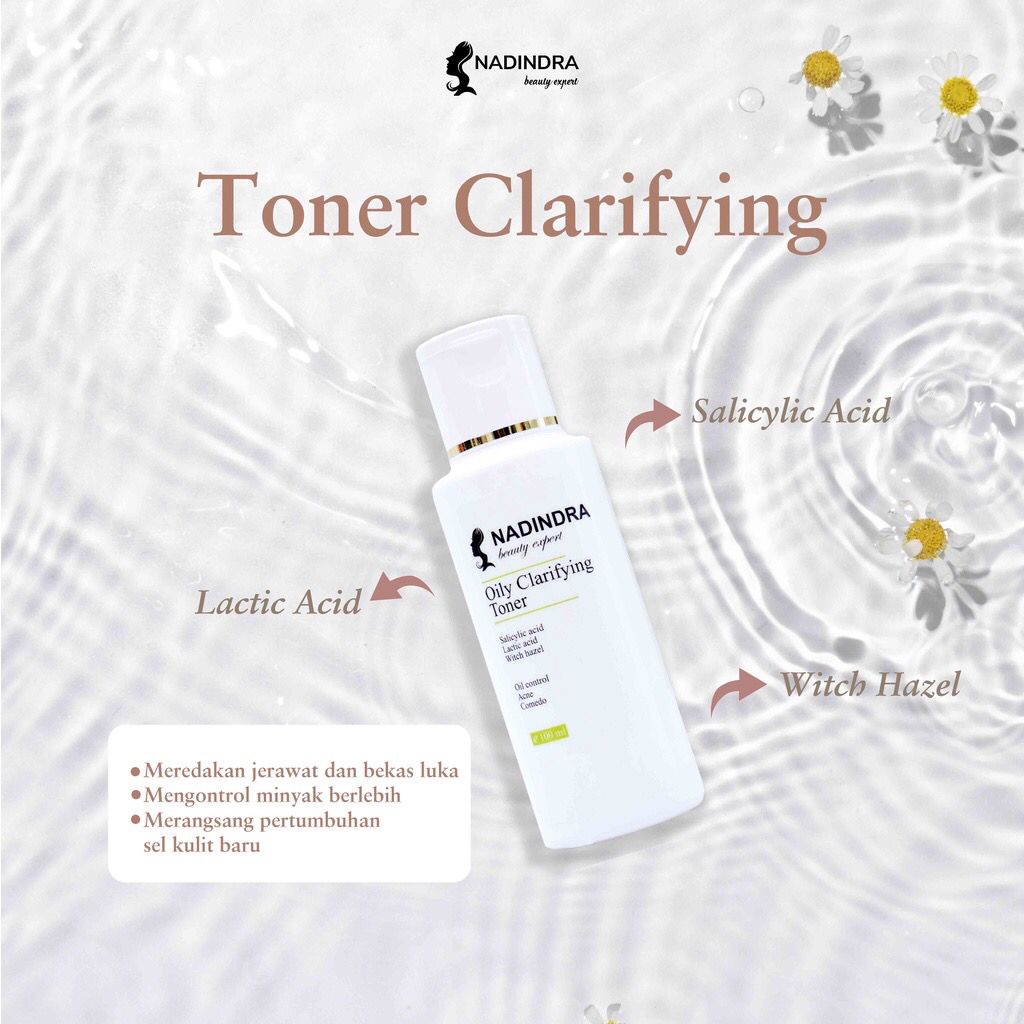 Nadindra Oily Clarifying Toner – NADINDRA beauty Expert