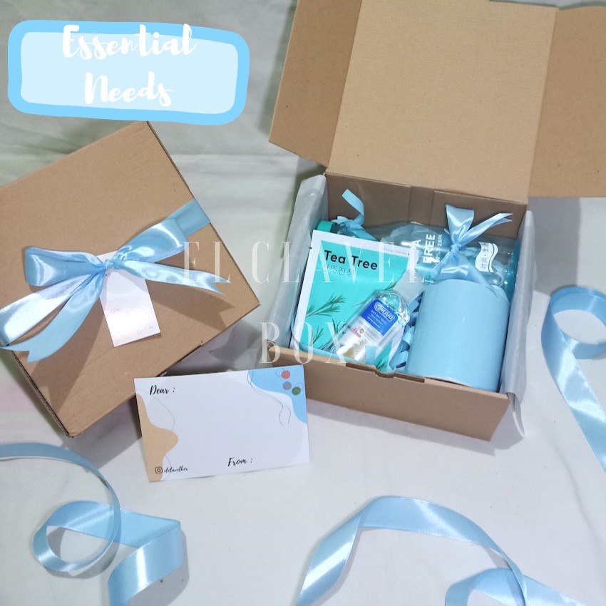 

HAMPERS EDISI WARNA BIRU / GIFT BOX / SNACK BOX / HADIAH WISUDA ULANG TAHUN ANNIVERSARY UNIK MURAH