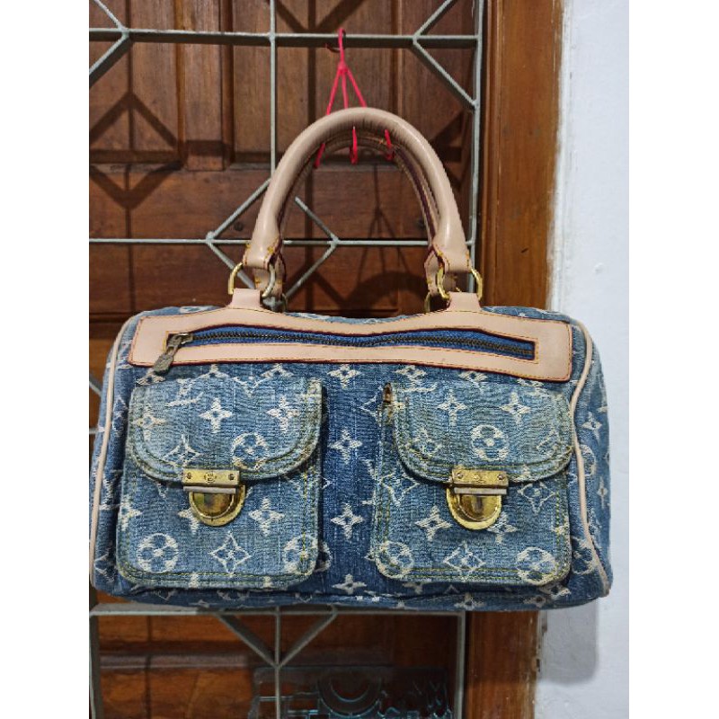 preloved LV Louis Vuitton speedy jeans