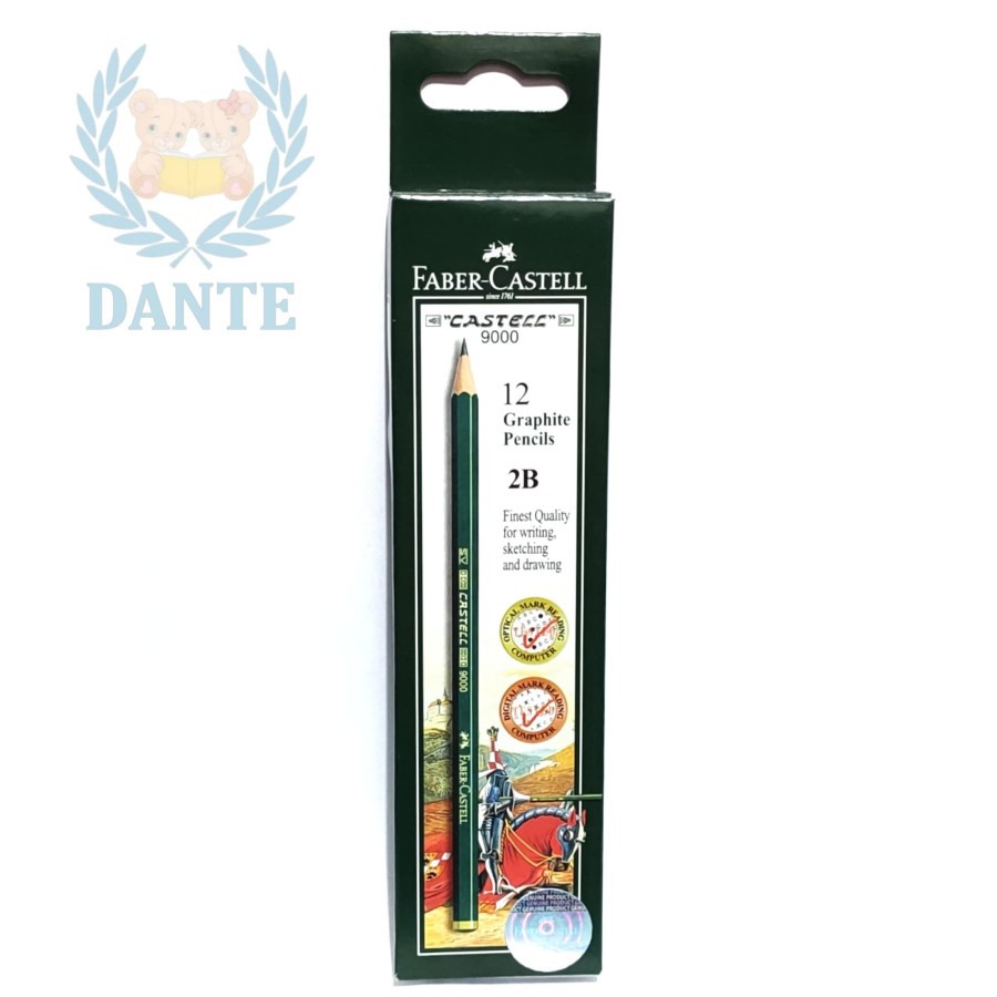 

Pensil 2B Faber Castell per Lusin