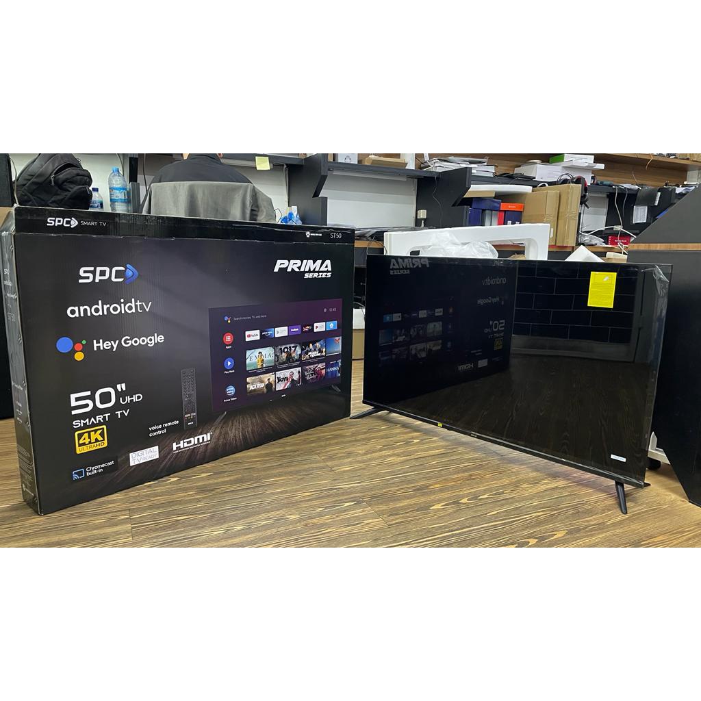 LED SPC PRIMA SERIES 50&quot; 4K UHD ST50 Android Smart TV Garansi Resmi