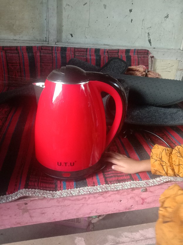 Utu Kettle Air Jk-118 Galya / Teko Listrik / Ceret Listrik / Teko Air (merah)