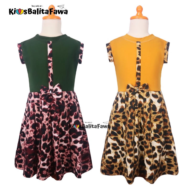 Dress Lala uk. 7-8 th / Baju Dress Anak Perempuan Cewek  Yukensi Dress Batik Murah