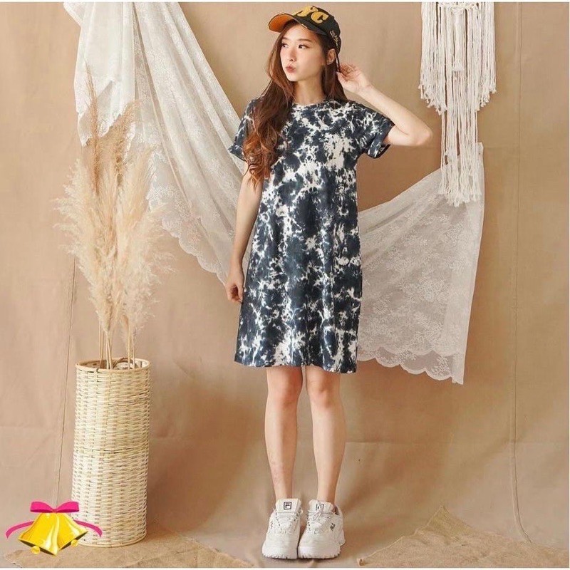 CIRIA DRESS TIE DYE / DRESS WANITA TIE DYE / MINI DRESS WANITA / DRESS WANITA MURAH / DRESS CASUAL