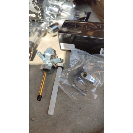 KRAN BENSIN TIGER REVO GORILLA MURAH SET FILTER + SAMBUNGAN KRAN