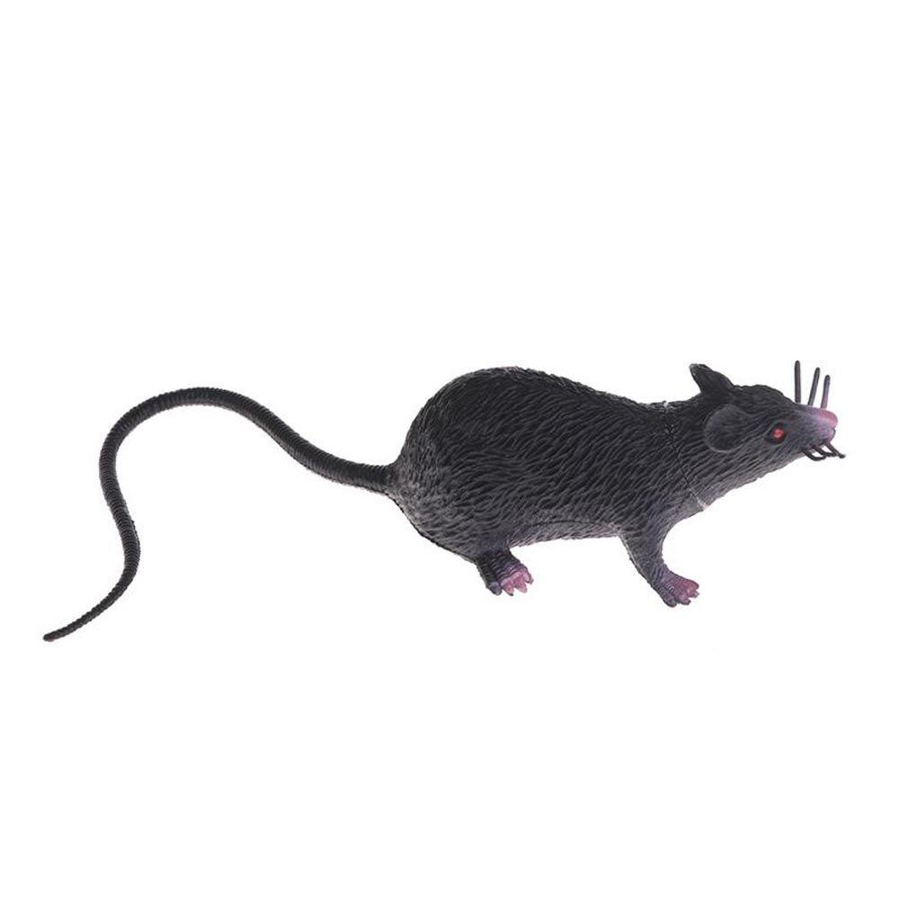 QUINTON Mouse Model Christmas Lifelike Prop Halloween Mainan Tikus Palsu