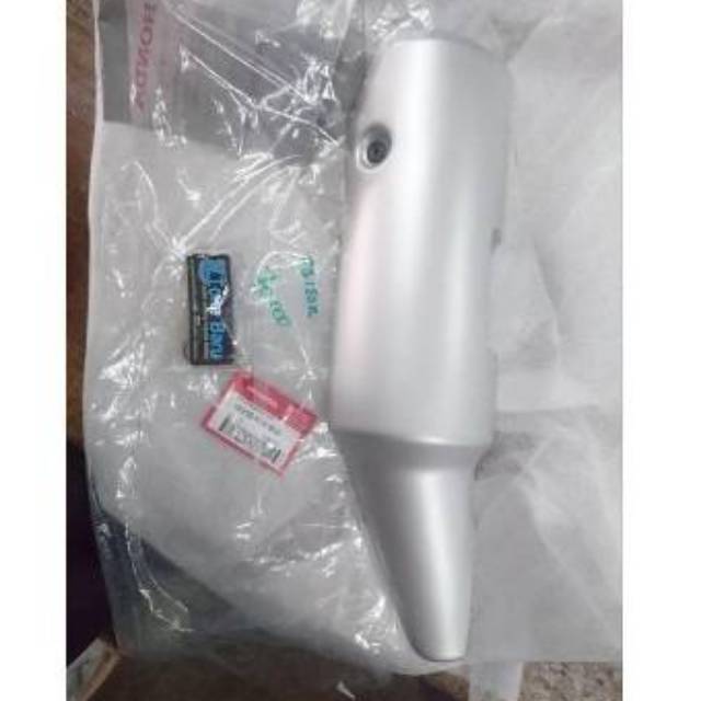 COVER KNALPOT CB 150 R LAMA ASLI AHM