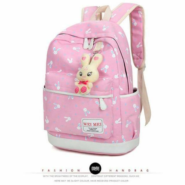 BACKPACK PLAYBOY KELINCI 4 IIN 1 BY ARISTA SHOP