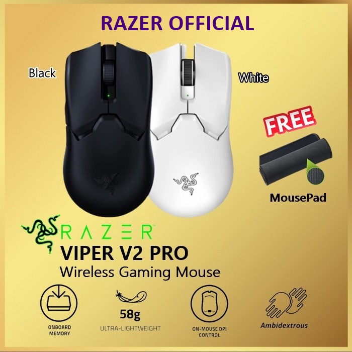 Razer Viper V2 Pro Ultra Lightweight Wireless Gaming Mouse