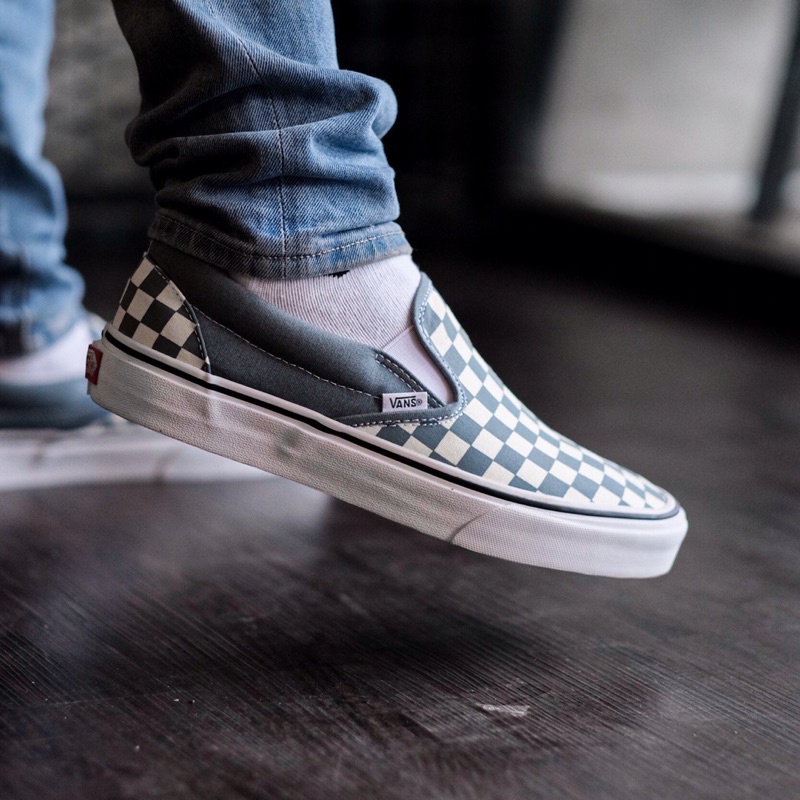 Vans Slip On Classic Blue Mirage