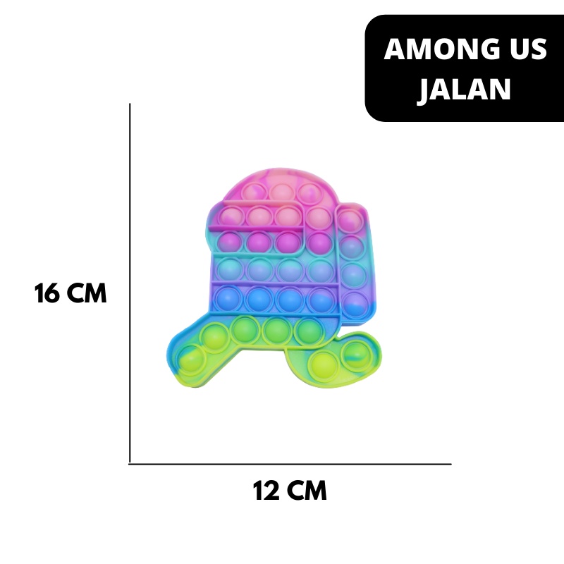 (LC) Pop It Rainbow Paddle Pop-MINION