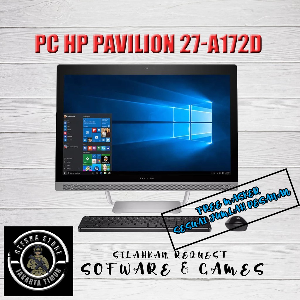 PC HP Pavilion All-in-One 27-a172d