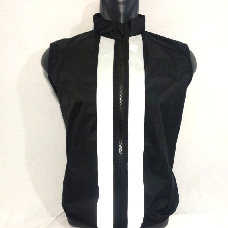 Rompi Sepeda Windbreaker Hitam