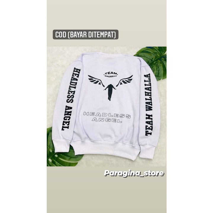 Crewneck Anime Tokyo Ravengers Team Valhalla | Sweater Anime Tokyo Ravengers Team Valhalla