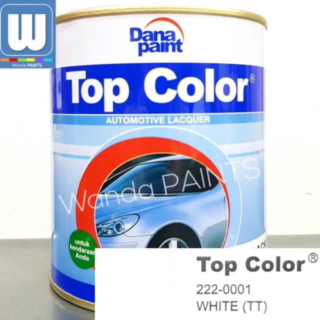 

DANA PAINT TOP COLOR White 0001 (1 liter)