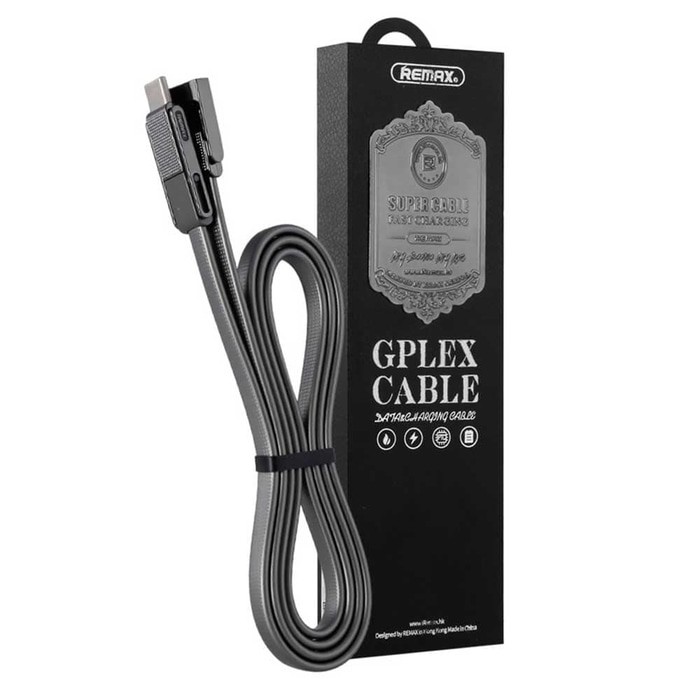 Kabel Data Remax Gplex 3 in 1 Fast Lightning Micro USB Type C RC-070th