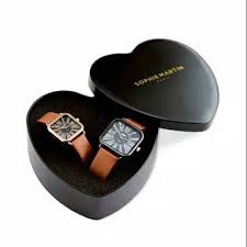 (FREE ONGKIR-LBH HEMAT) JAM TANGAN COUPLE JACK & ROSE ORIGINAL SOPHIE MARTIN PARIS GARANSI TERBARU