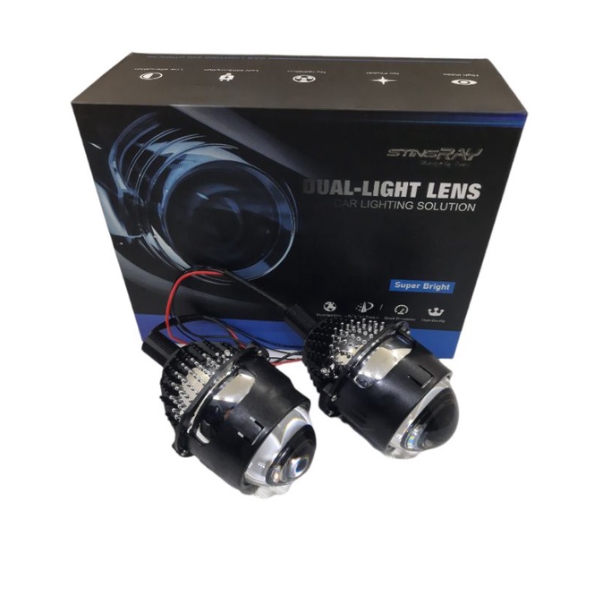 LAMPU BILED R5 PROJECTOR 2,5&quot; STINGRAY 55 WATT