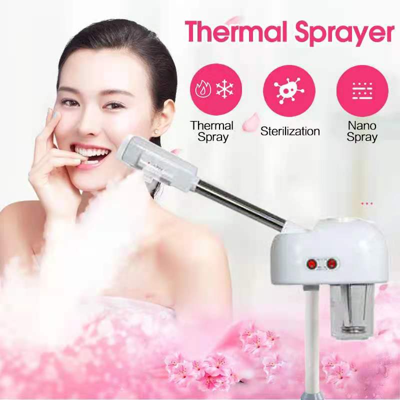Uap Wajah Hot Vapozone Alat Uap Wajah Spray Pelembab Wajah Uap Wajah Pemasang dengan Spray Meter Vapozone Untuk Perawatan Wajah Dan Kecantikan uap facial uap wajah facial Steamer