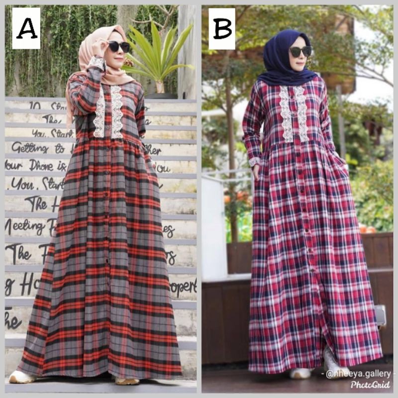 Gamis Flanel by Gyl Authentic