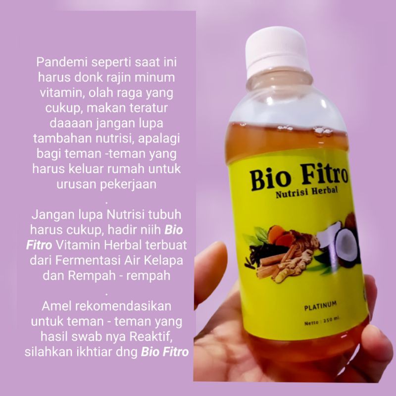 

BioFitro Minuman fermentasi air kelapa muda