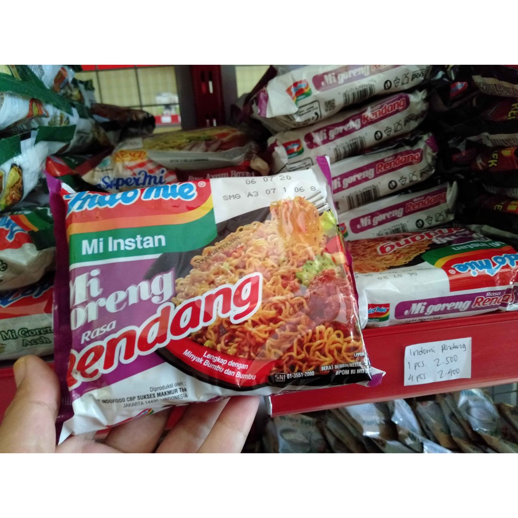 

Indomie Goreng Rendang Mie Goreng Rendang Instan Per Pc