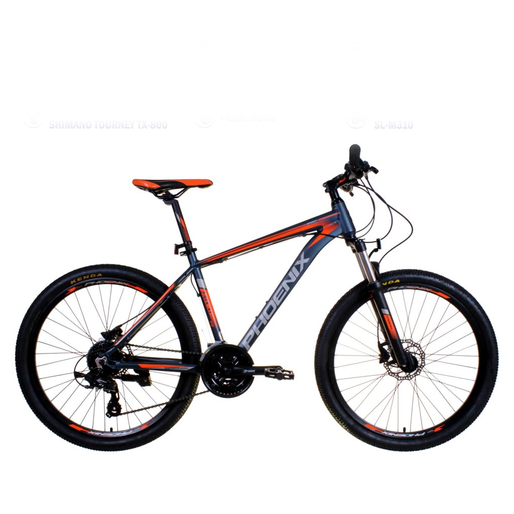 Sepeda Gunung Phoenix FNIX X1 MTB 27 5 Inci Alloy 3x8Sp Sepeda Gunung Phoenix FNIX X1 MTB 27 5 Inci Alloy 3x8Sp