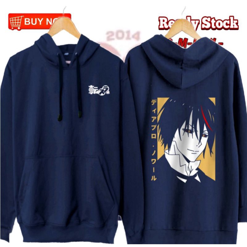 JACKET HOODIE JUMPER ANIME DIABLO NOIR-TENSEI SHITARA  SLIME DATTA KEN