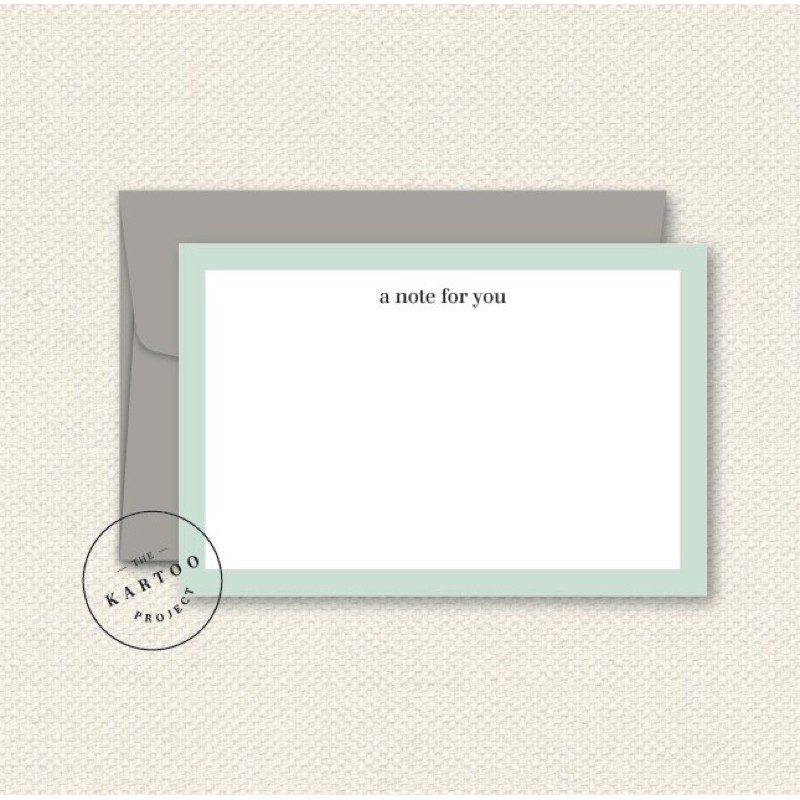 

Kartu Ucapan A Note For You