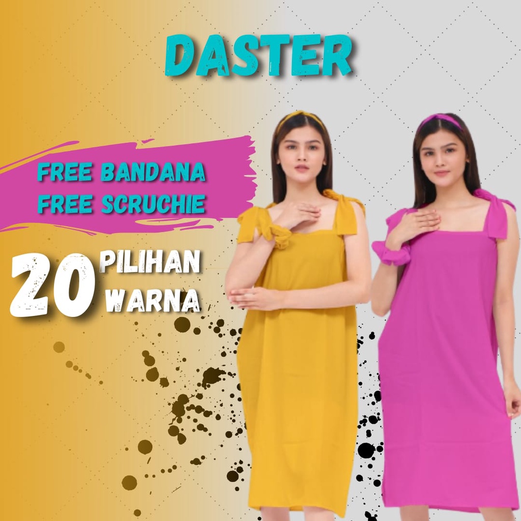 DRS01 Baju Tidur Pakaian Drees Dress Dres Piyama Casual Kasual Kekinian Midi Mini Jumbo Big Size Big