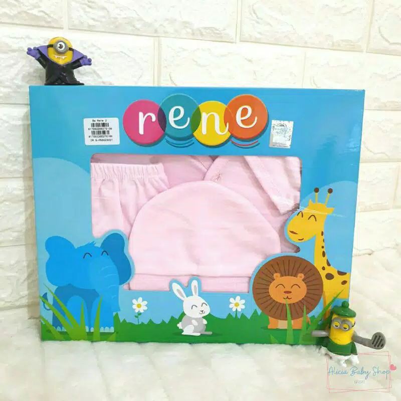 BABY SET RENE MURAH-BABY SET BAJU RENE DUS-KADO BAYI MURAH MERIAH