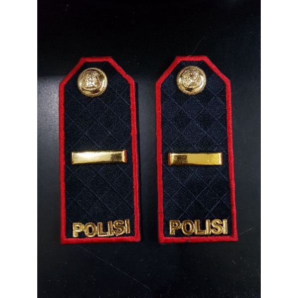 Pangkat Pdu Cor IPDA MERAH | Tpu Cor IPDA MERAH | Tanda Pangkat Pdu IPDA MERAH