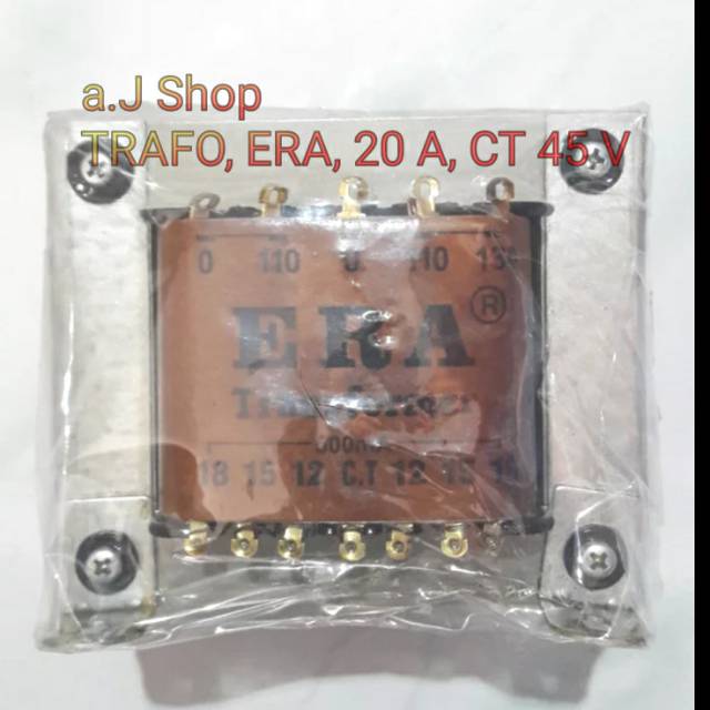 Trafo Era 20 A Murni Ct 45 V Shopee Indonesia