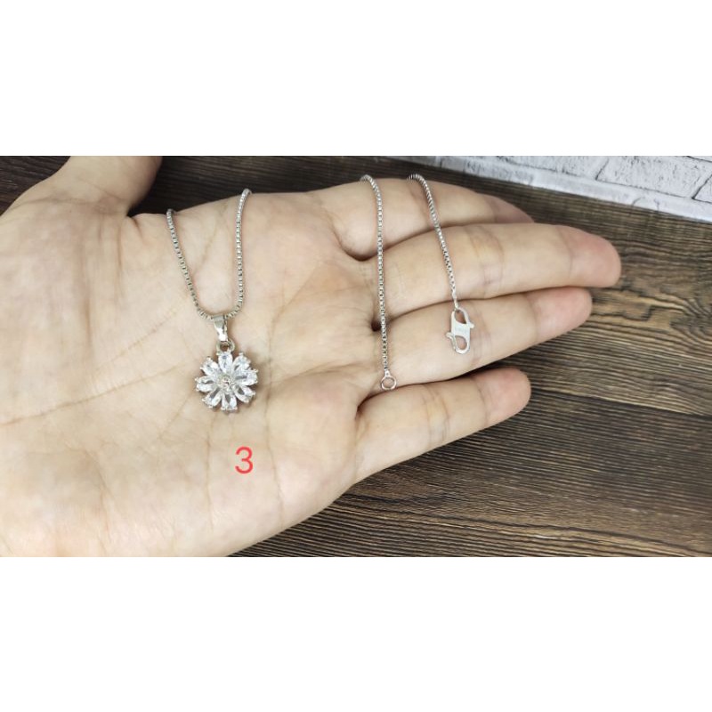 Fifi Fashion Kalung Fashion Model Perhiasan Lapis Silver K32