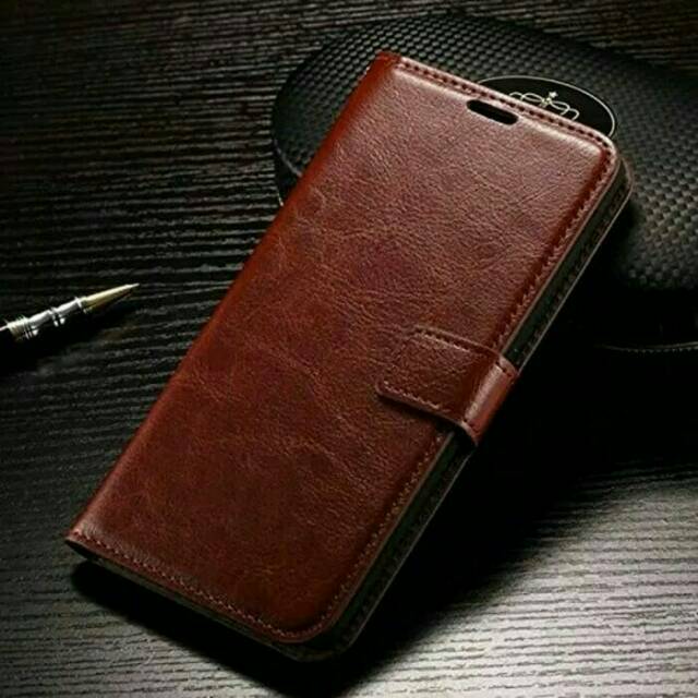 FLIP WALLET FLIP COVER LEATHER SAMSUNG J7 DUO J7 2016 J5 2016