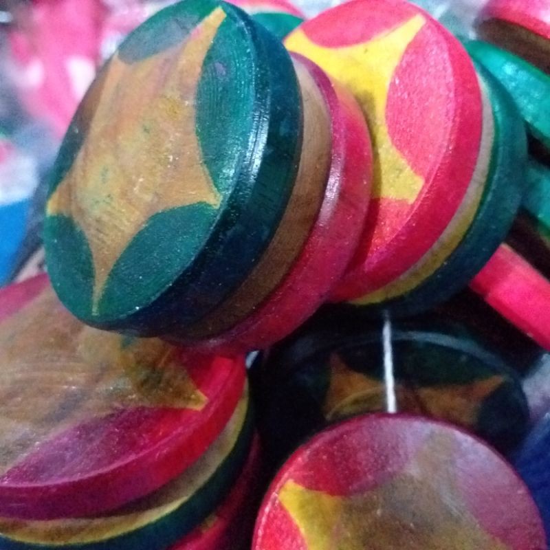 Yoyo kayu murah mainan jadul