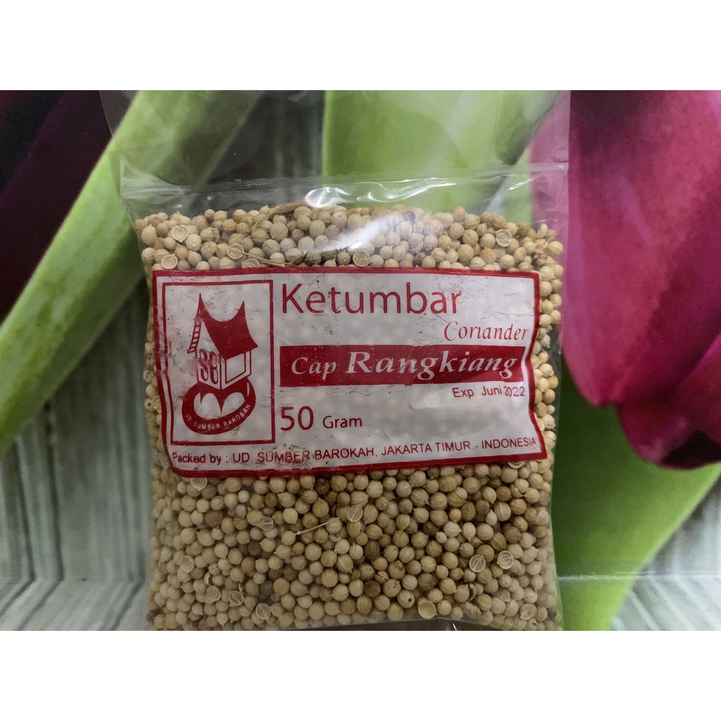 

Ketumbar Biji Bulat Utuh Asli 50gr