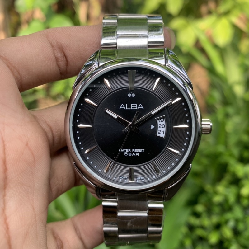 JAM TANGAN PRIA ALBA TANGGAL HARI AKTIF SPORT ELEGAN TERLARIS