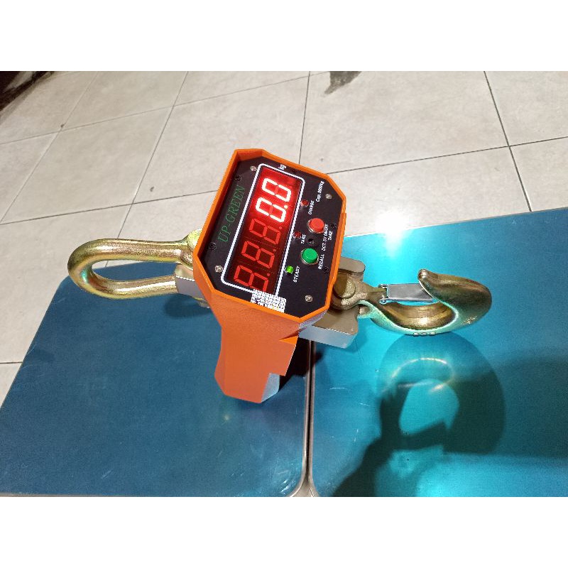 Timbangan Gantung Digital 3Ton Up Green