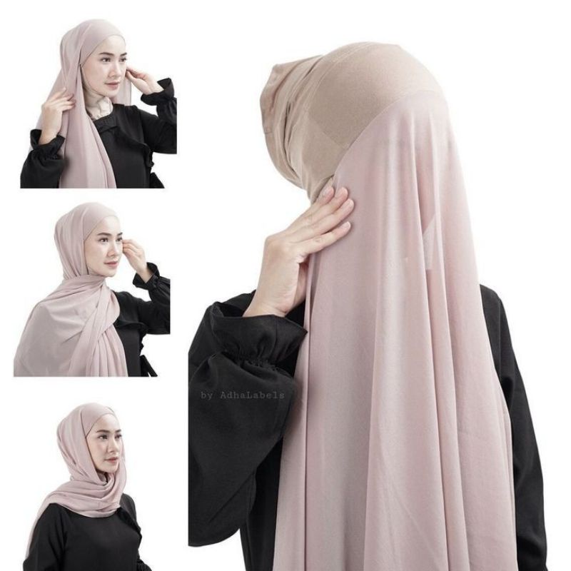 Jual Pashmina Inner In Viral Hijab Inner Kerudung Inner Pashmina Fuji Hijab Fuji Shopee