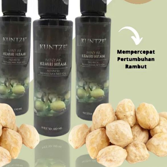 ➵ KUNTZE MINYAK KEMIRI HITAM ORIGINAL 100ML - MINYAK KEMIRI KUNTZE ֍