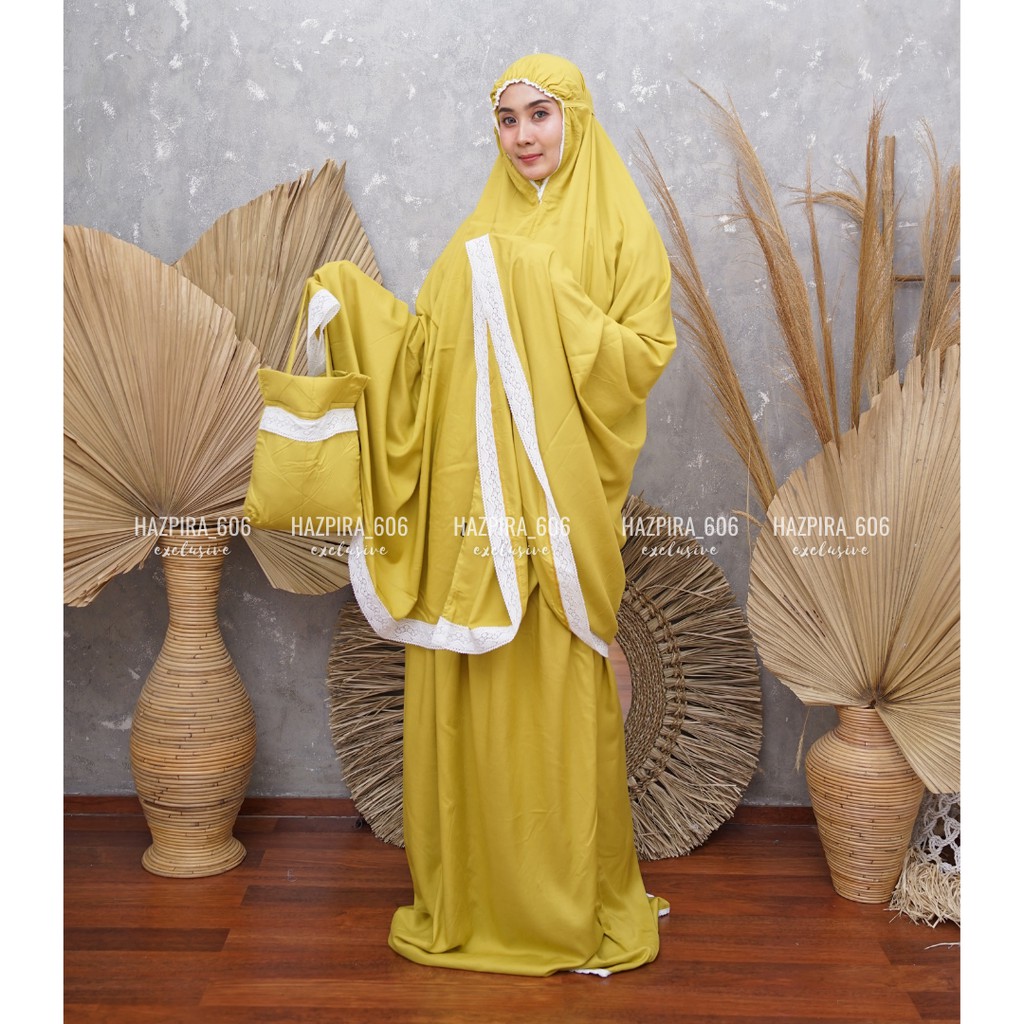 Mukena Dewasa Jumbo Bali Rayon Renda Navisa