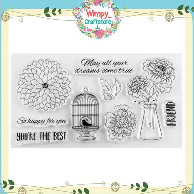 

Stempel Gambar Stamp Flexible Abjad Silicone Alphabet Scrapbook Clay wimp11 Ayo Order