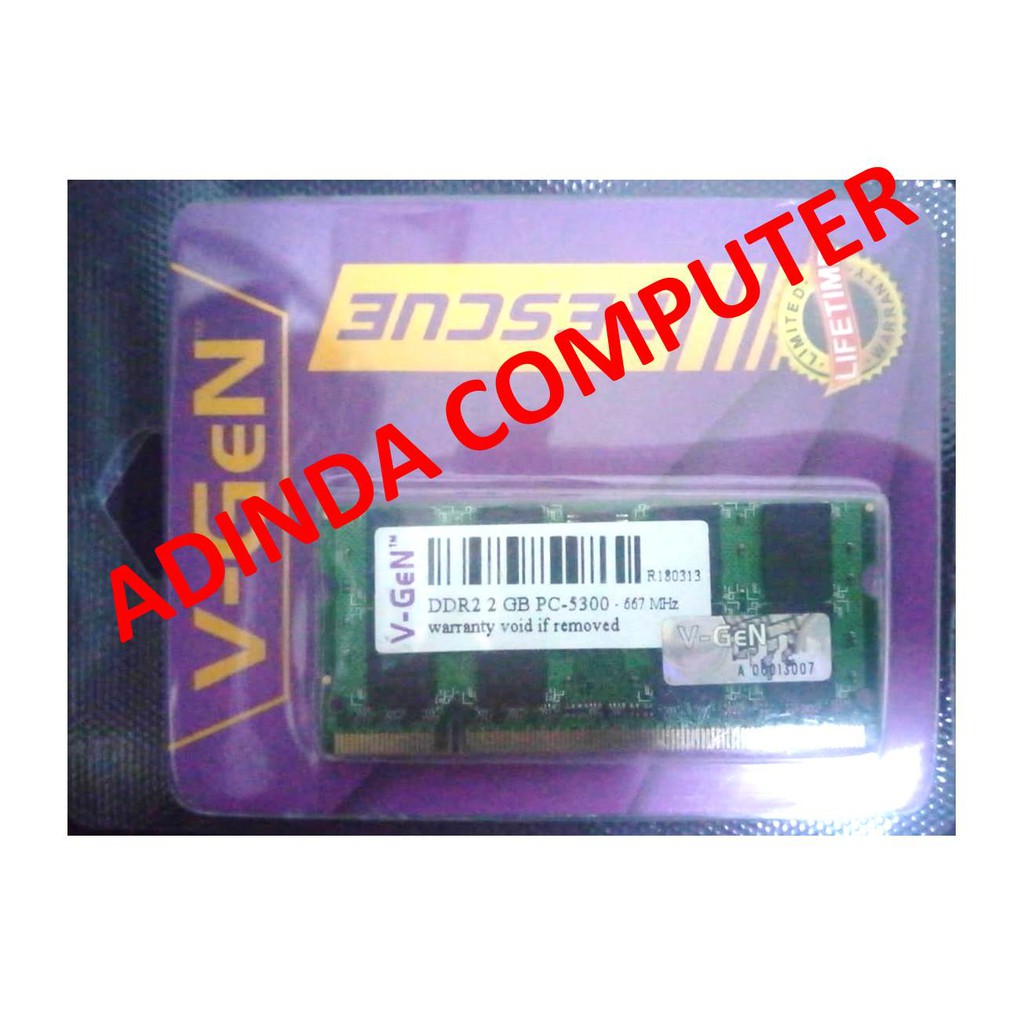 Memory RAM Laptop SODIMM DDR2 2GB