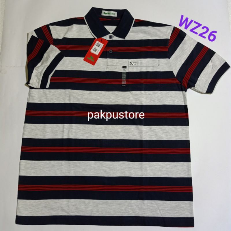 Kaos Polo Pria merk Walrus branded original (hal 2 dr 2)