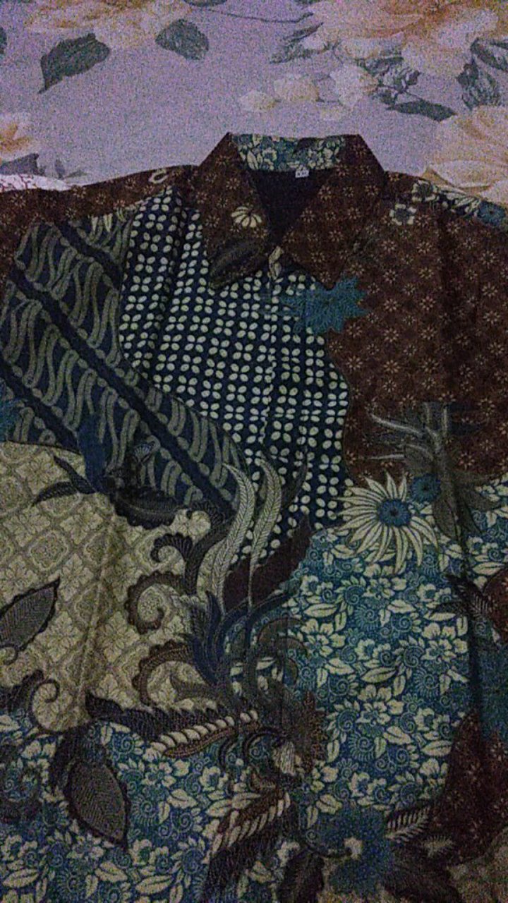 Kemeja Batik Semi Sutra - Sutera Silky Premium Kilau Licin - Kombinasi Furing Istimewa Full Body